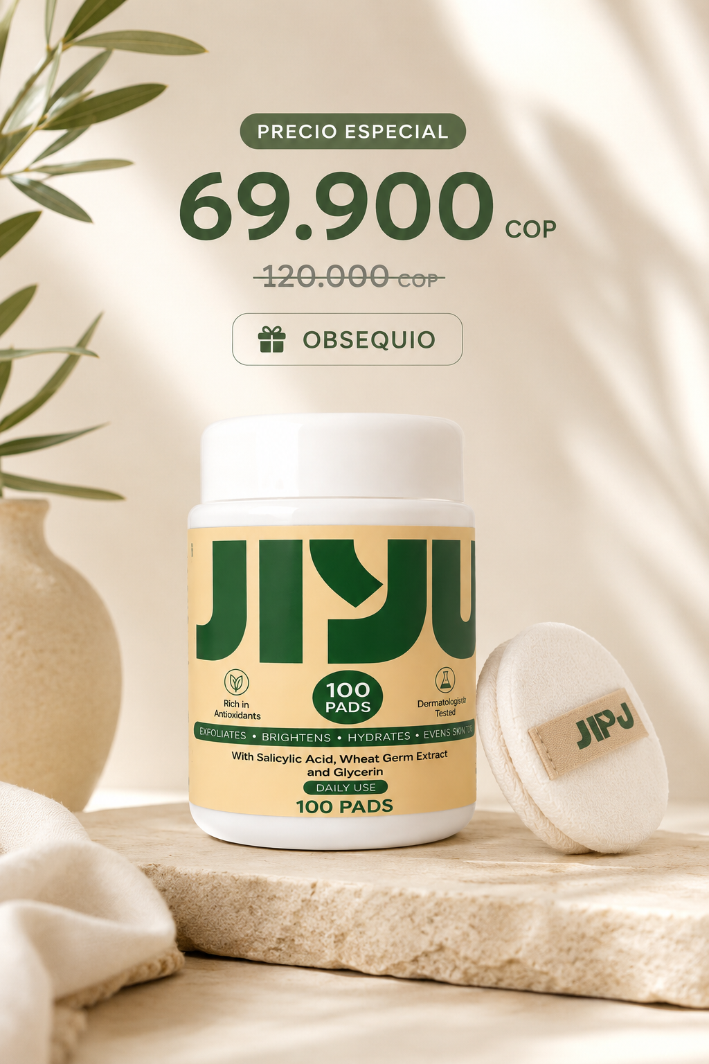 EXFOLIANTE Y DESPIGMENTANTE-JIYU