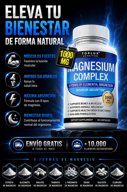 MagneLux™ Para Dormir Mejor, Bajar el Estrés, y Recuperar tus Músculos Mas Rápido