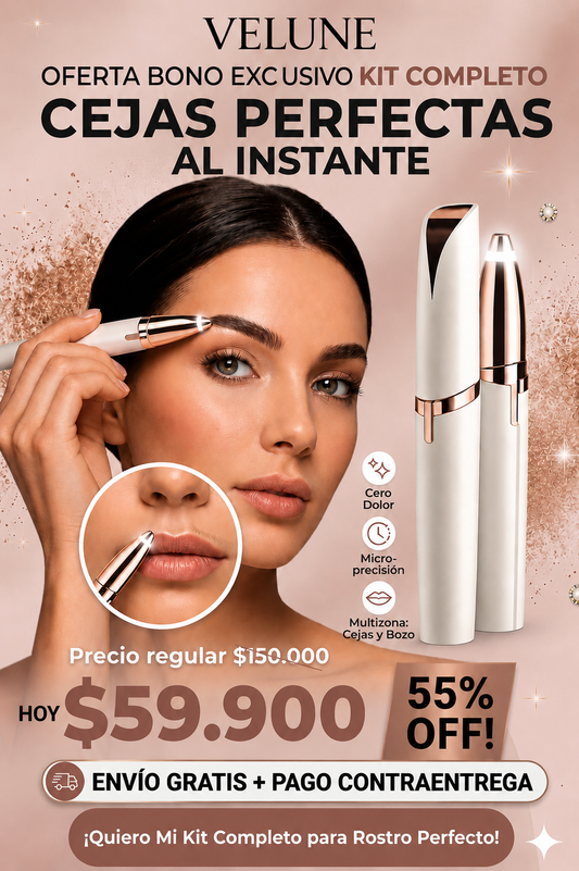Depiladora De Cejas Recargable