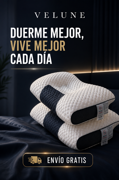 CerviRest™ – Almohada Cervical Ergonómica que Alivia la Tensión del Cuello